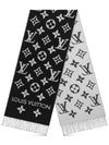 LV Essential Scarf Black - LOUIS VUITTON - BALAAN 1