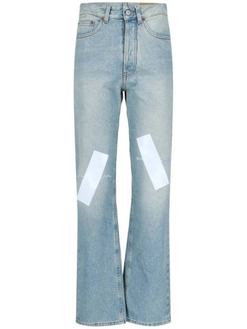 MM6 Maison Margiela Jeans Blue - MAISON MARGIELA - BALAAN 1