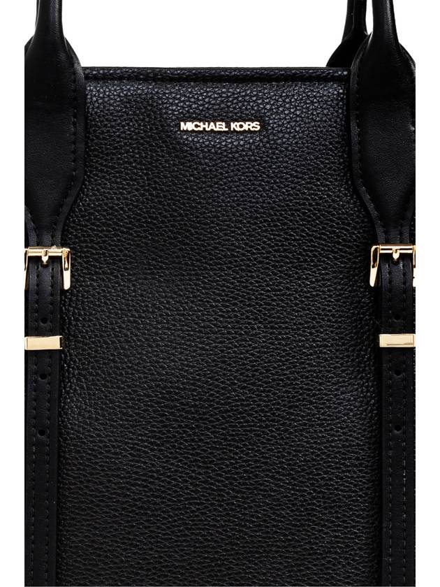 Michael Michael Kors 'Moore' Shopper Bag, Women's, Black - MICHAEL KORS - BALAAN 6