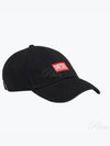 Corry Jacq Wash Logo Patch Base Ball Cap Black - DIESEL - BALAAN 2