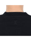 Alexandre Mattiussi Embroidered Logo Sweatshirt Black - AMI - BALAAN 9