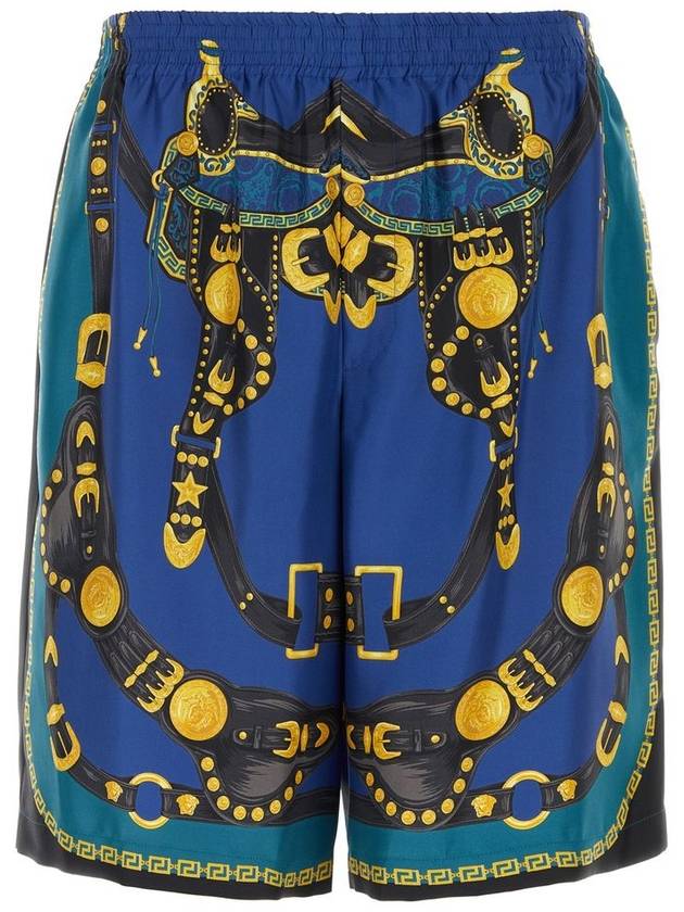 Short Pants 10024761A074255U180 Blu - VERSACE - BALAAN 2