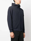 Soft Shell RE Dye Technology Hooded Jacket Navy - STONE ISLAND - BALAAN 4