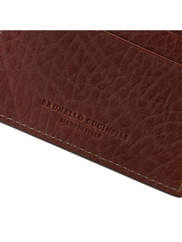 Full Grain Calfskin Billfold Halfwallet Brown - BRUNELLO CUCINELLI - BALAAN 9