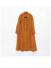 Prater Virgin Wool Single Coat Brown - MAX MARA - BALAAN 3