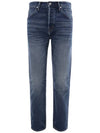 BZJ31 TFD017 B17 washed straight denim pants - TOM FORD - BALAAN 1