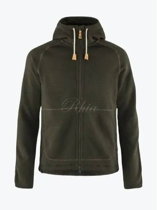 Men s Ovik Fleece Hoodie Deep Forest 82252662 - FJALL RAVEN - BALAAN 2