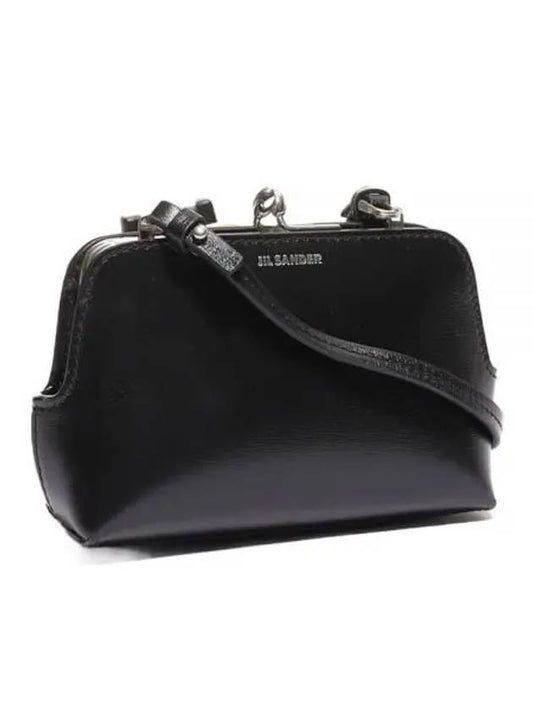 Goji Micro Shoulder Bag Black - JIL SANDER - BALAAN 2