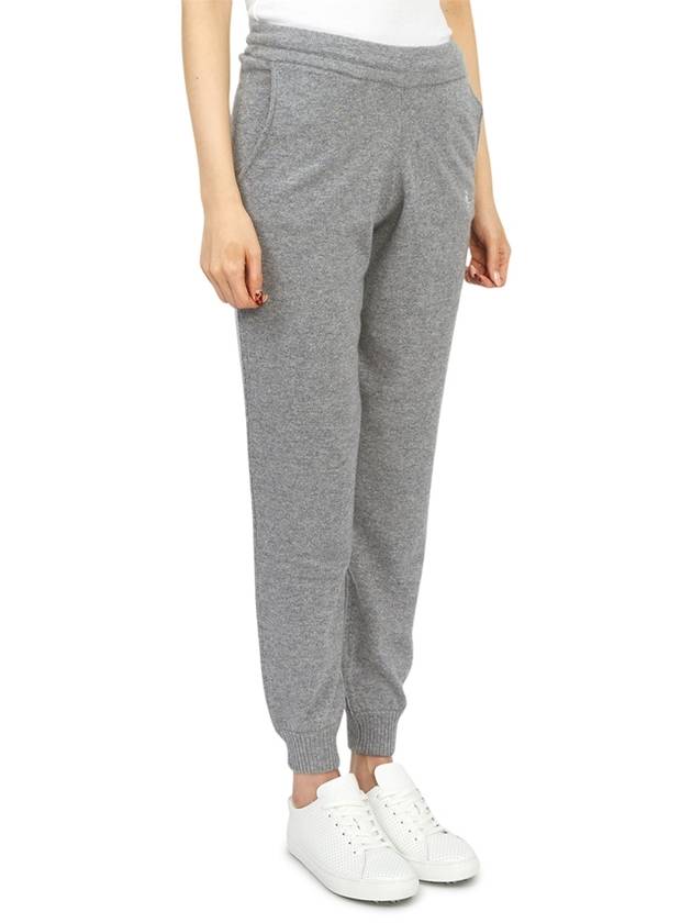 Training Cashmere Track Pants Grey - SPORTY & RICH - BALAAN 4