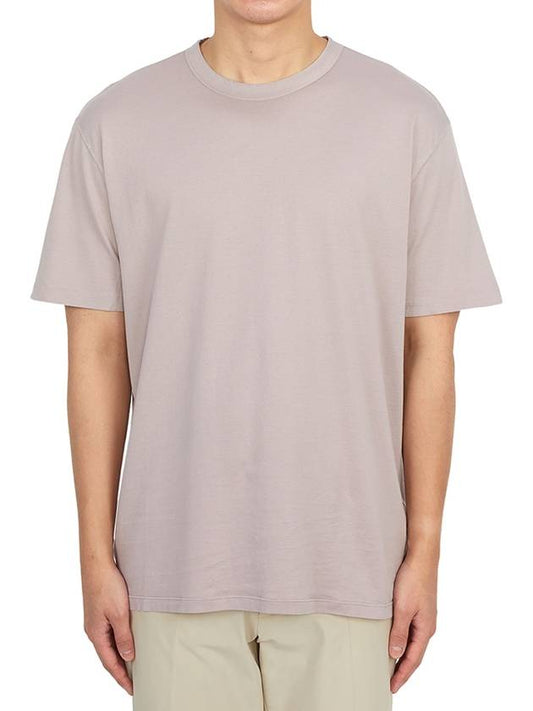 Manica Corta Cotton Short Sleeve T-Shirt Violet - TEN C - BALAAN 2