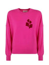 Marisans Logo Knit Top Pink - ISABEL MARANT - BALAAN 2