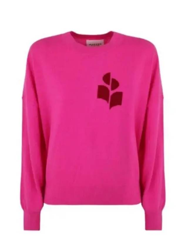 Marisans Logo Knit Top Pink - ISABEL MARANT - BALAAN 2