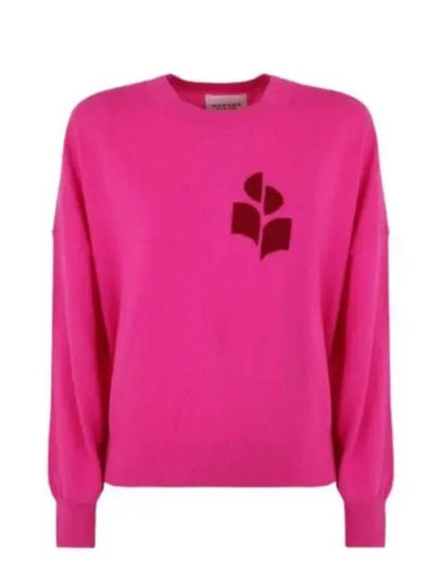 Marisans Logo Knit Top Pink - ISABEL MARANT - BALAAN 2