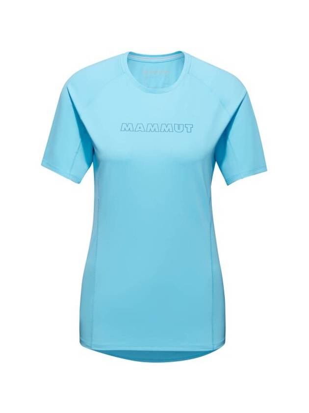 Selun FL Logo Short Sleeve T-shirt Light Blue - MAMMUT - BALAAN 2