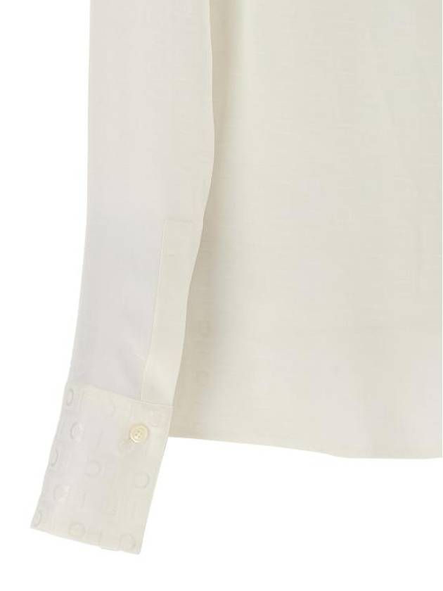 Women s Silk Shirt 776455MASCARPONE BPG - SALVATORE FERRAGAMO - BALAAN 4