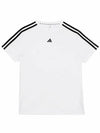 Train Essentials Aeroready 3S Short Sleeve T-Shirt White - ADIDAS - BALAAN 3