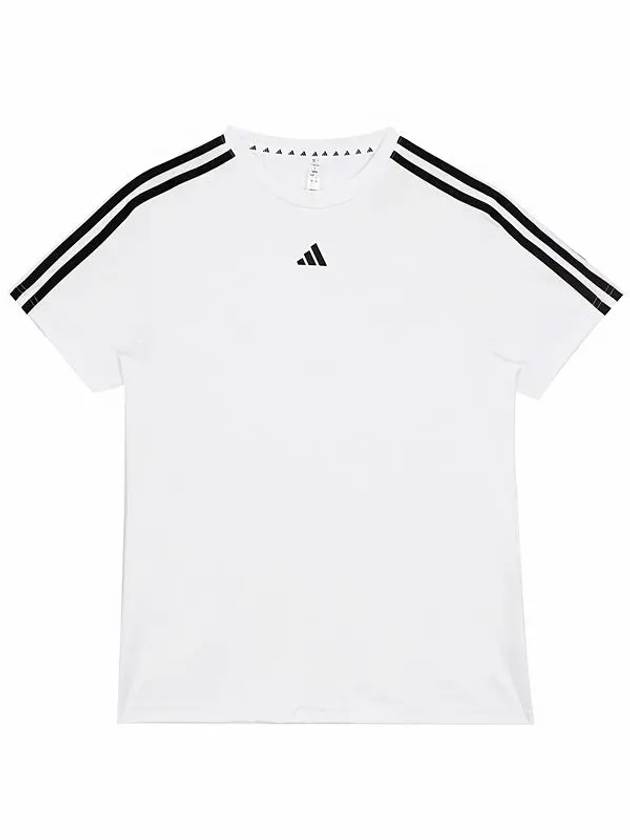 Train Essentials Aeroready 3S Short Sleeve T-Shirt White - ADIDAS - BALAAN 3