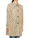 Horsebit Trench Coat Ivory - GUCCI - BALAAN 6