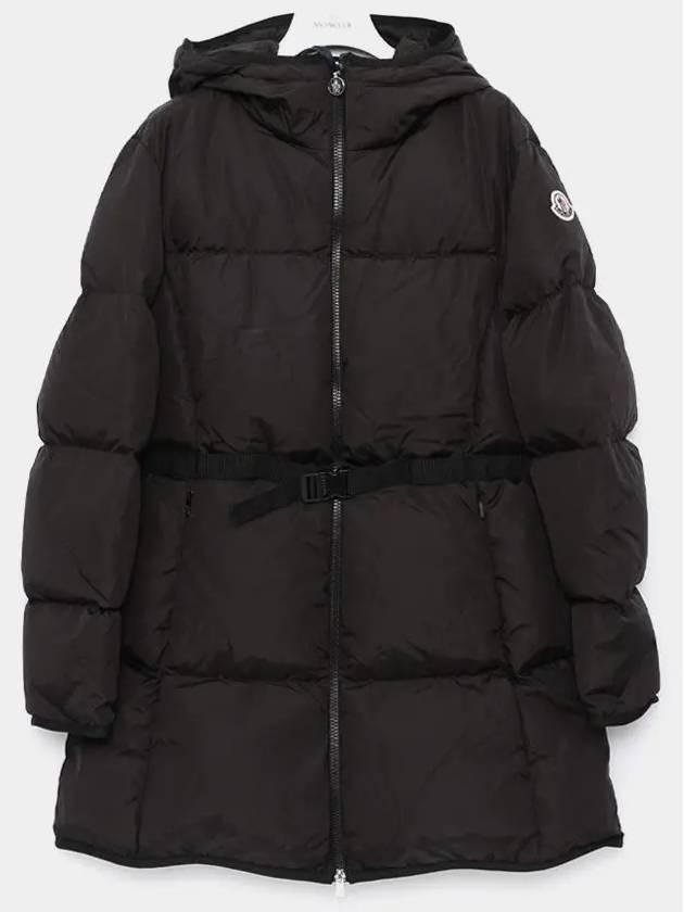 Sirli Belted Hooded Short Padding Black - MONCLER - BALAAN 3