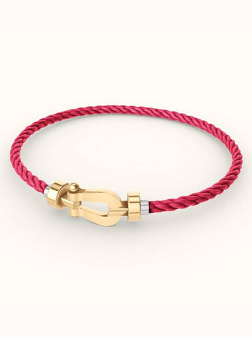 Posten bracelet medium yellow gold rosewood 0B0069 6B0253 - FRED - BALAAN 1