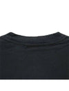 Logo Print Cotton Short Sleeve T-Shirt Fade Black - ACNE STUDIOS - BALAAN 7