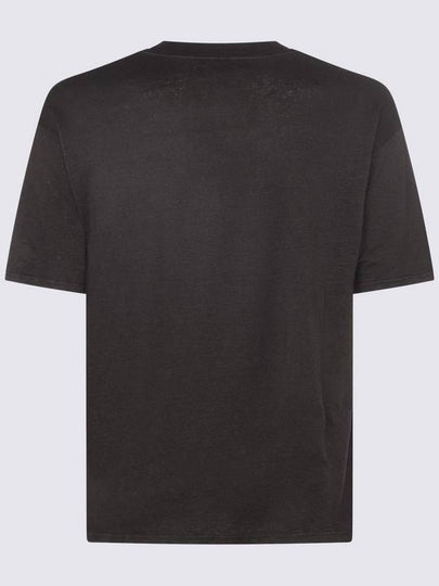 Ma'Ry'Ya Black Linen T-Shirt - MA'RY'YA - BALAAN 2