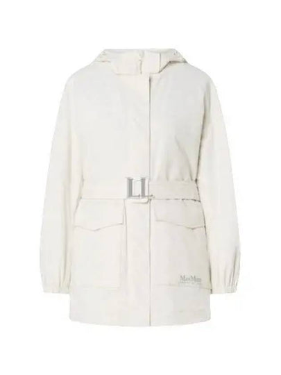 Circolo Hooded Padding White - MAX MARA - BALAAN 2