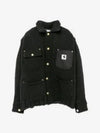 Carhartt Wip Knit Jacket Michigan Black - SACAI - BALAAN 2