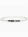 Sparkle Resin Pearl Crystal Belt Silver - DIOR - BALAAN 2