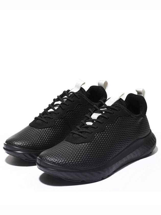 Eco Ass One F Low Top Sneakers Black - ECCO - BALAAN 8