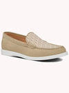 Granville Oblique Jacquard Suede Loafer Beige - DIOR - BALAAN 3