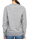 Women's Gold Star Athena Sweatshirt Melange Grey - GOLDEN GOOSE - BALAAN 7