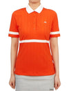 Genuine Women s Moira Polo Tangerine Tango GWJT08997 G016 - J.LINDEBERG - BALAAN 2