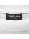 Logo overfit swim short sleeve tshirt 657027 - BALENCIAGA - BALAAN 5