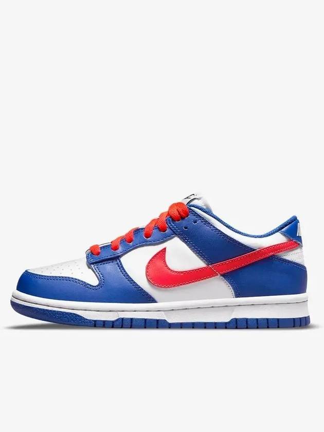 GS Dunk Low Sneakers Bright Crimson And Game Royal - NIKE - BALAAN 3