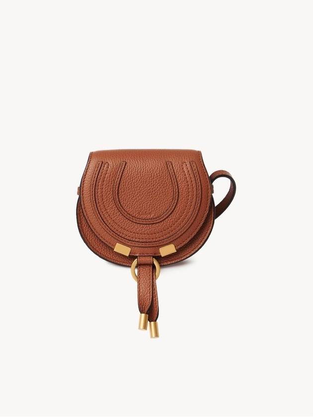 Marcie Nano Saddle Shoulder Bag Brown - CHLOE - BALAAN 2