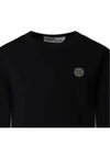 Kids Women Logo T Shirt Black 811620447 V0029 - STONE ISLAND - BALAAN 4