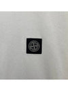 Logo Patch Cotton Short Sleeve T-Shirt White - STONE ISLAND - BALAAN 5