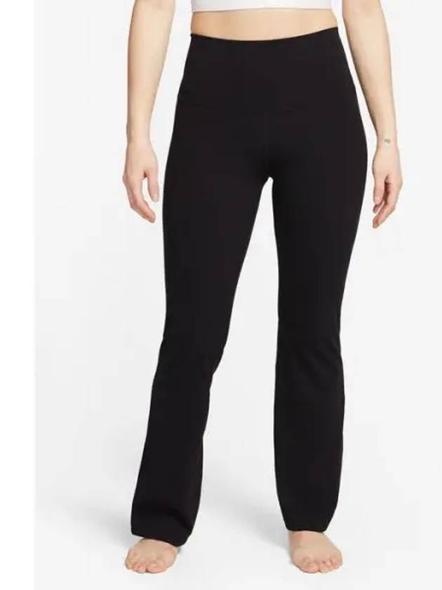 Yoga Dri-Fit Luxe Straight Pantst Black - NIKE - BALAAN 1