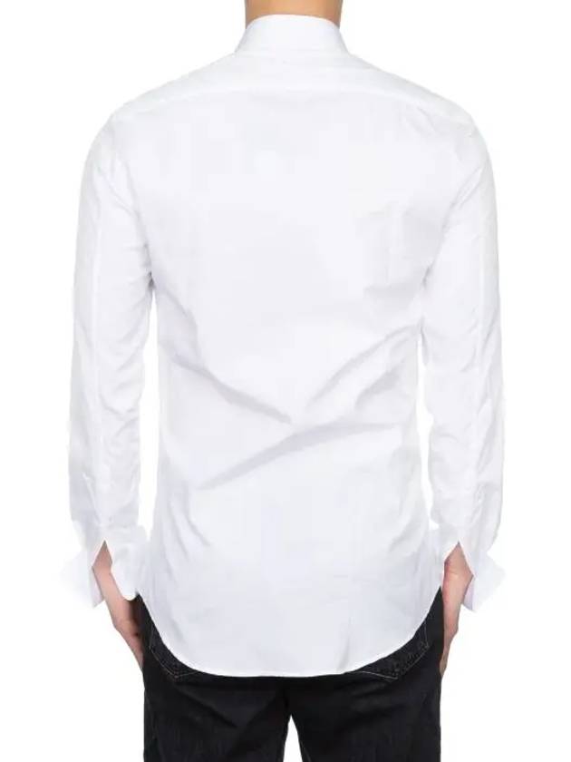 Diagonal stripe embroidery white shirt 648S - NEIL BARRETT - BALAAN 5