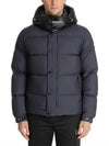 PEPPINO black hooded down jacket - DUVETICA - BALAAN 2