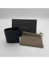 Intrecciato Small Folder Half Wallet Black - BOTTEGA VENETA - BALAAN 3