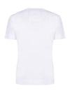 Embroidered Logo Cotton Short Sleeve T-Shirt White - GIVENCHY - BALAAN 3