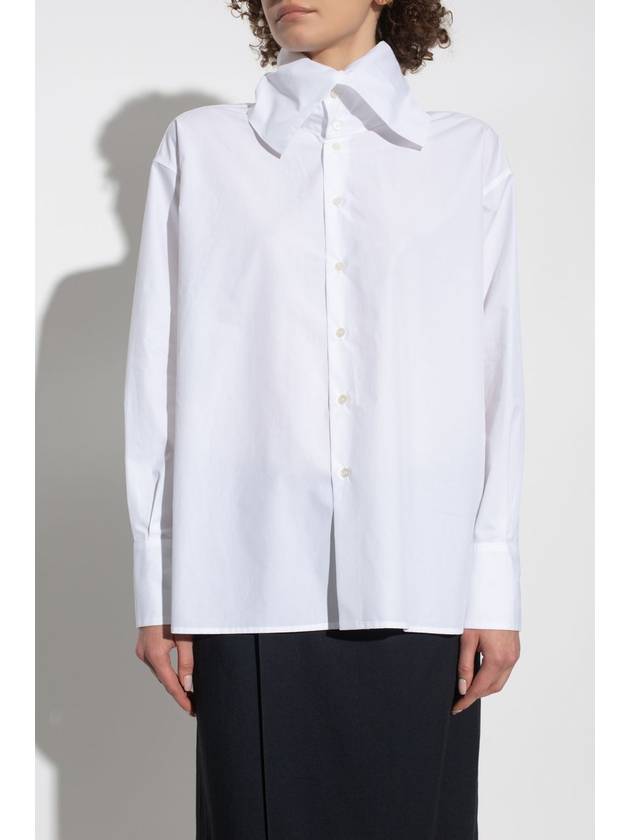 Fabiana Filippi Shirt With Collar, Women's, White - FABIANA FILIPPI - BALAAN 3