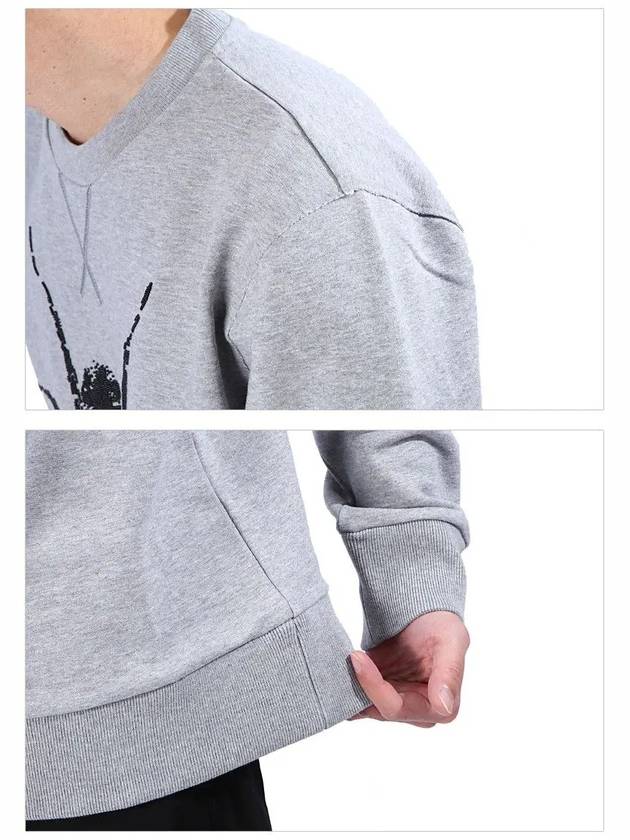 Spider Print Sweatshirt Grey - LANVIN - BALAAN 6