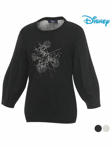 Sleeve Point Round Knit Sweater DL1LKT009 - DISNEY GOLF - BALAAN 1