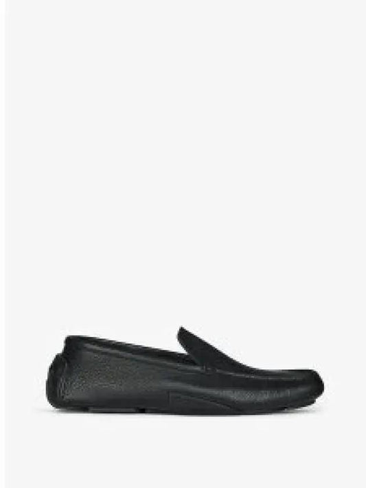 Mr G Driver Leather Loafers Black - GIVENCHY - BALAAN 2