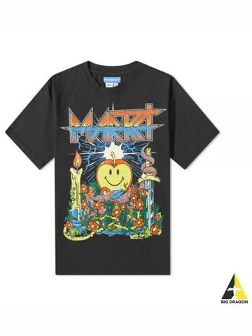 399001363 BLACK Smiley Dungeons T shirt - MARKET - BALAAN 1