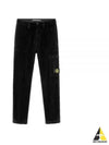 Stone Island Straight Pants 811532604V0029 Black - STONE ISLAND - BALAAN 2