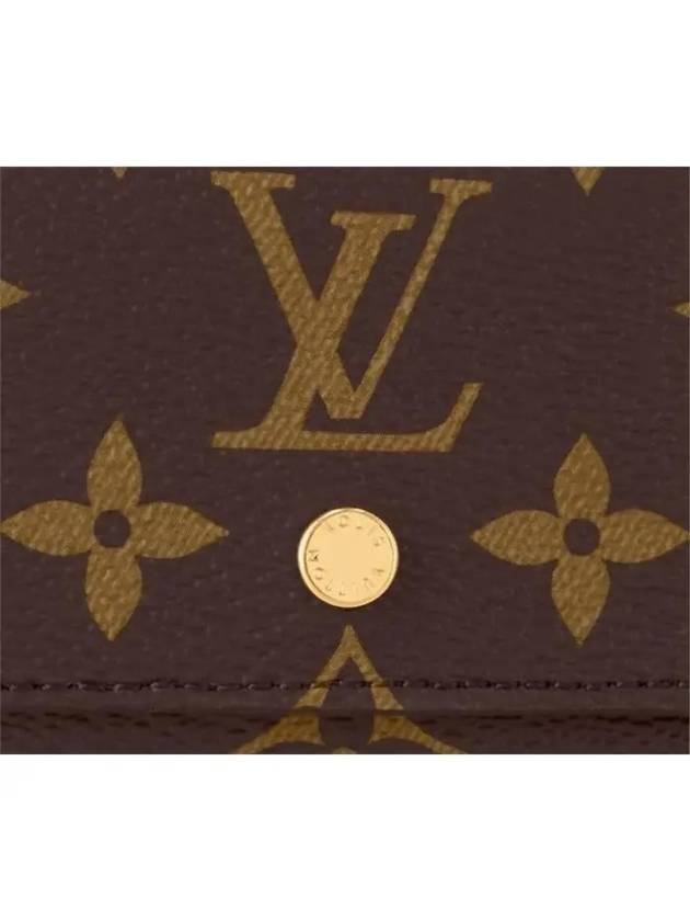 Monogram Micro Half Wallet Brown - LOUIS VUITTON - BALAAN 5